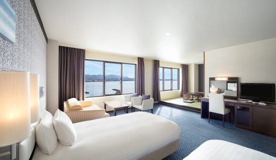 标准双床(和洋房)湖景