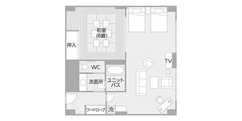 房间布局图|琵琶湖美爵温泉度假酒店【官方】