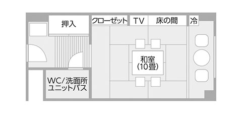 房间布局图|琵琶湖美爵温泉度假酒店【官方】