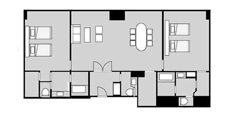 Floor plan | Grand Mercure Lake Biwa Resort & Spa [Official]