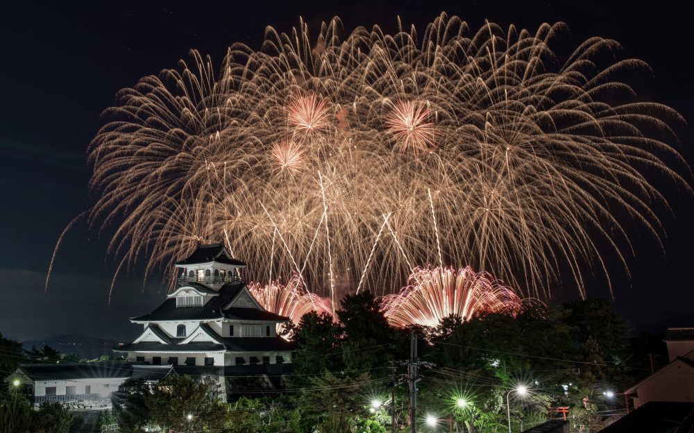 [Nagahama no Jin] Nagahama, Kita Lake Biwa Fireworks Festival